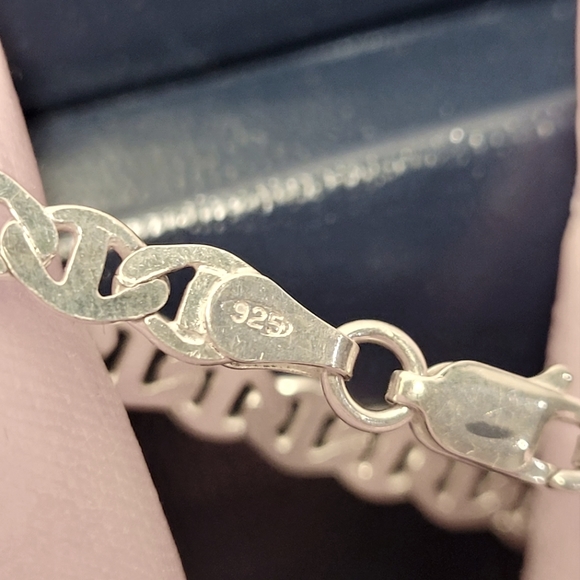 Italian sterling silver bracelet - Picture 2 of 6